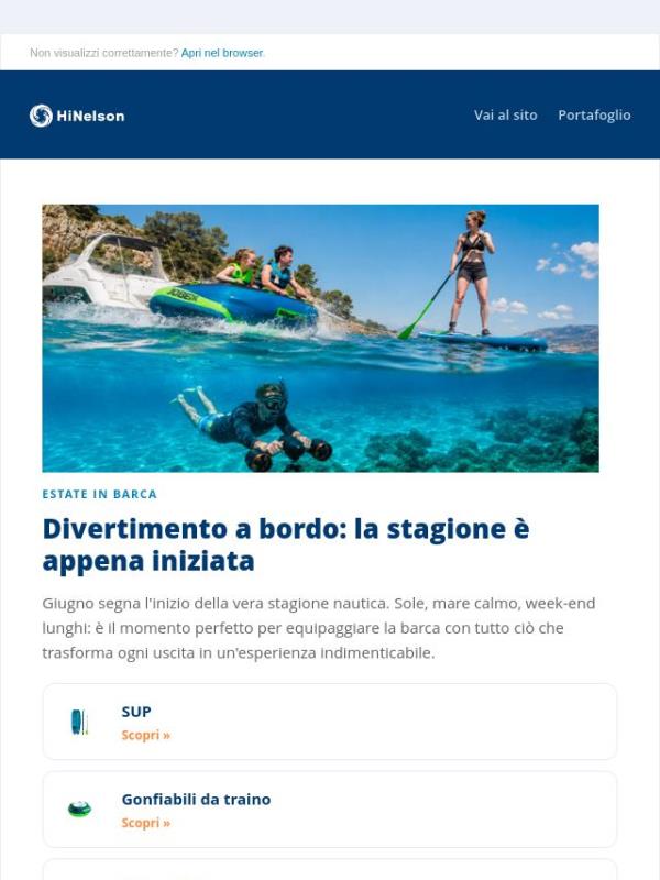 🏖️​ La tua estate in acqua inizia qui.