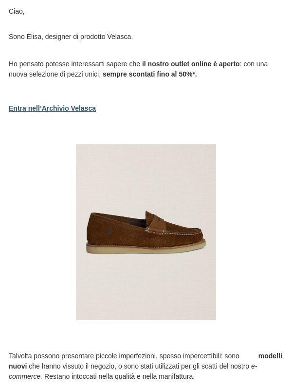 Entra nel nostro outlet online.