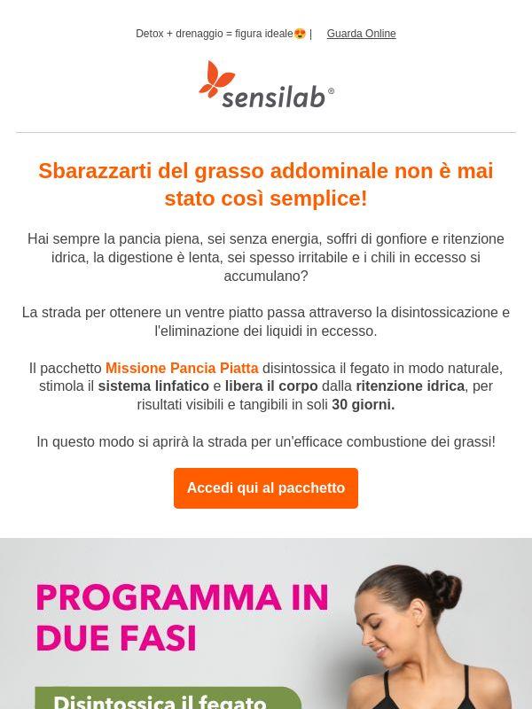 Il programma n.1 contro il gonfiore👙
