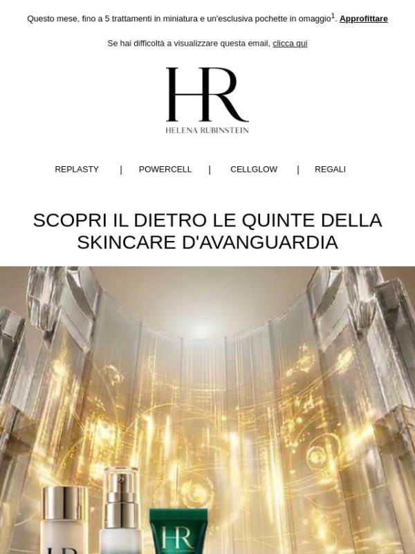Cura della pelle all'avanguardia per sublimare la tua pelle