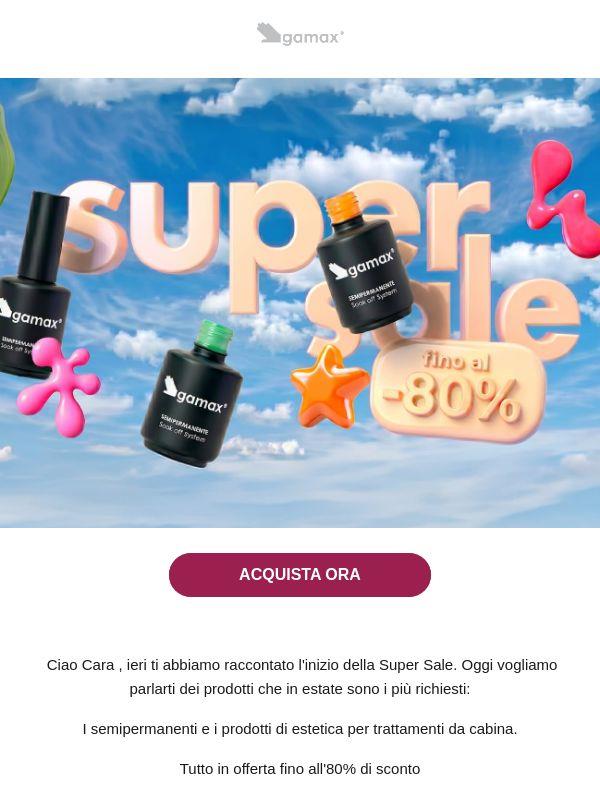🎁 Super Sale: anche semipermanenti ed estetica!