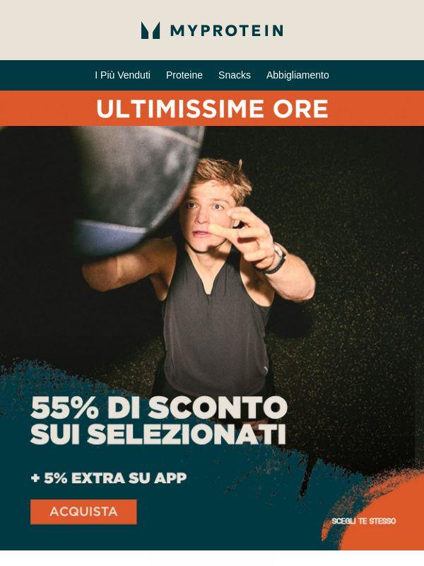 Last Chance ⌛ -55% sui Selezionati