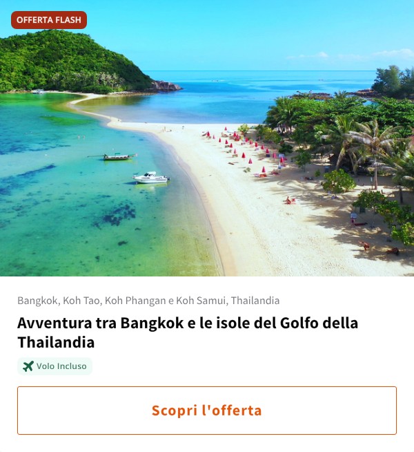 Avventura tra Bangkok e le isole del Golfo della Thailandia