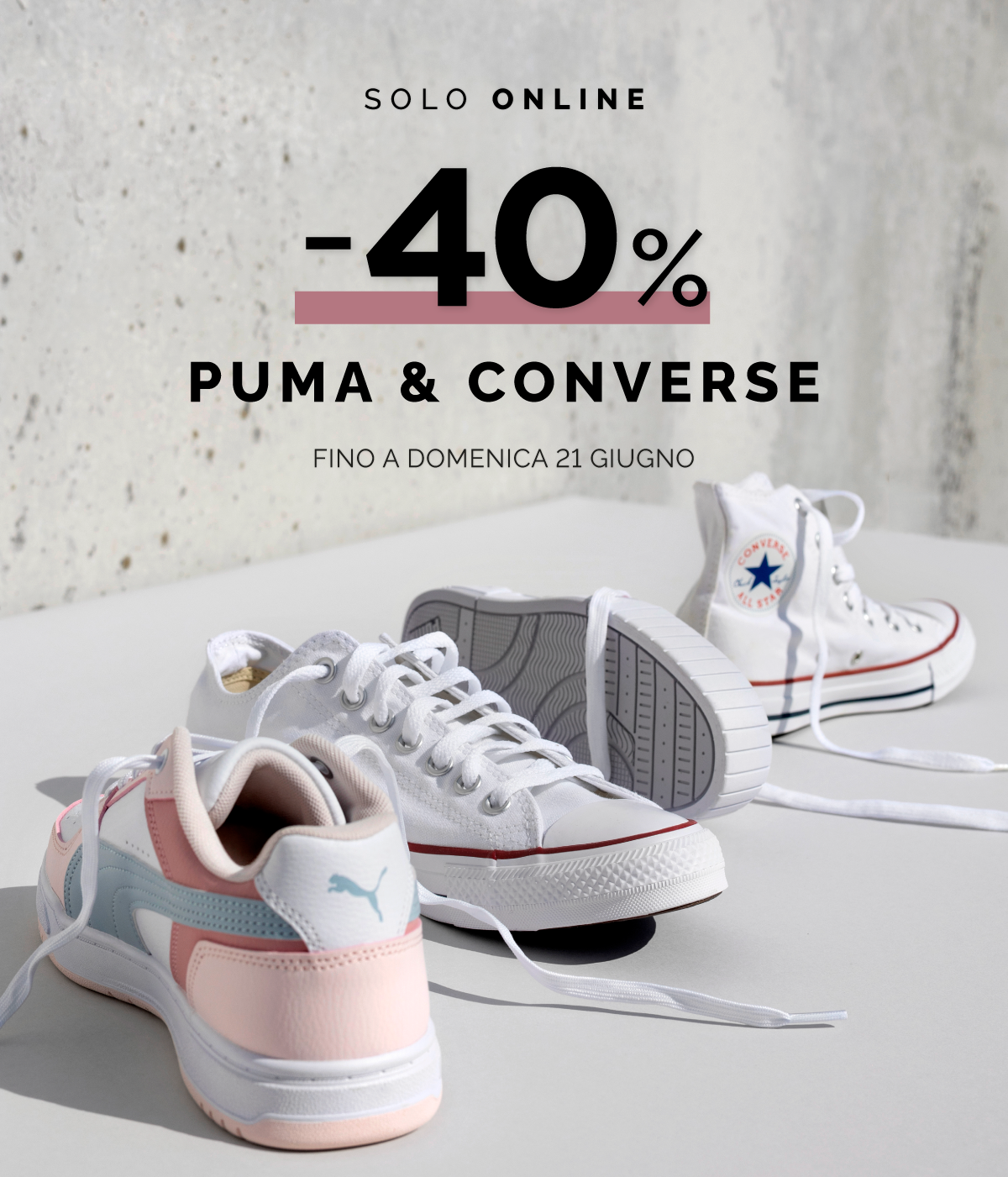 CONVERSE PUMA -40%