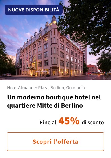 Un moderno boutique hotel nel quartiere Mitte di Berlino