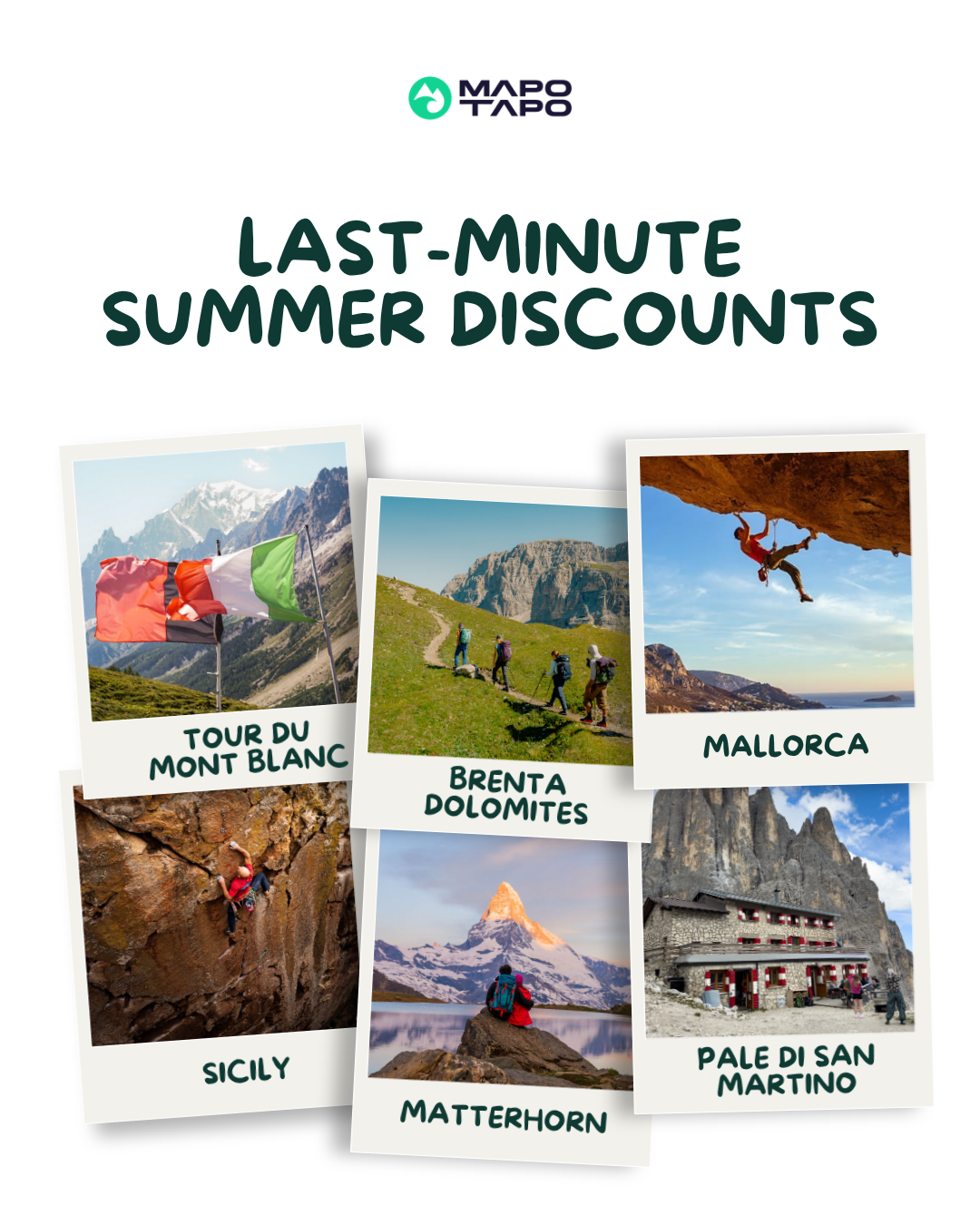 LAST-MINUTE SUMMER DISCOUNTS