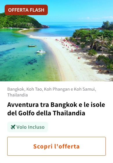 Avventura tra Bangkok e le isole del Golfo della Thailandia