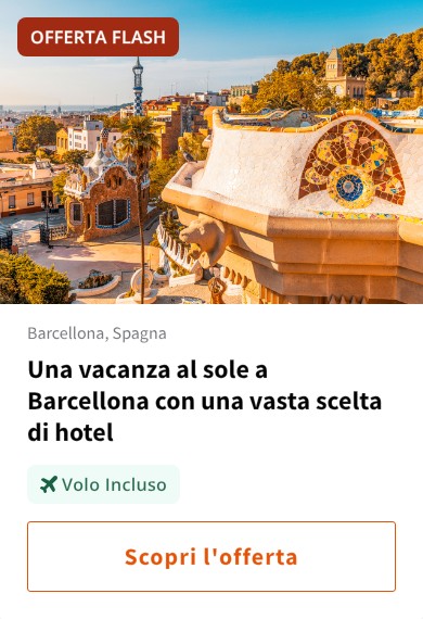 Una vacanza al sole a Barcellona con una vasta scelta di hotel