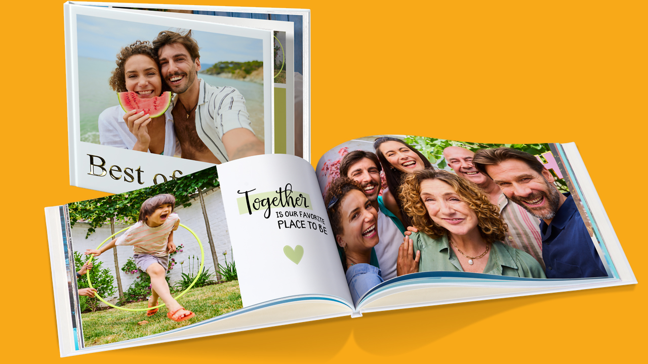 Fotolibro Pixum con foto di famiglia