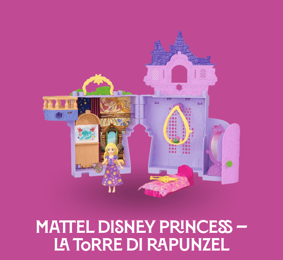 Mattel Disney Princess – la torre di Rapunzel