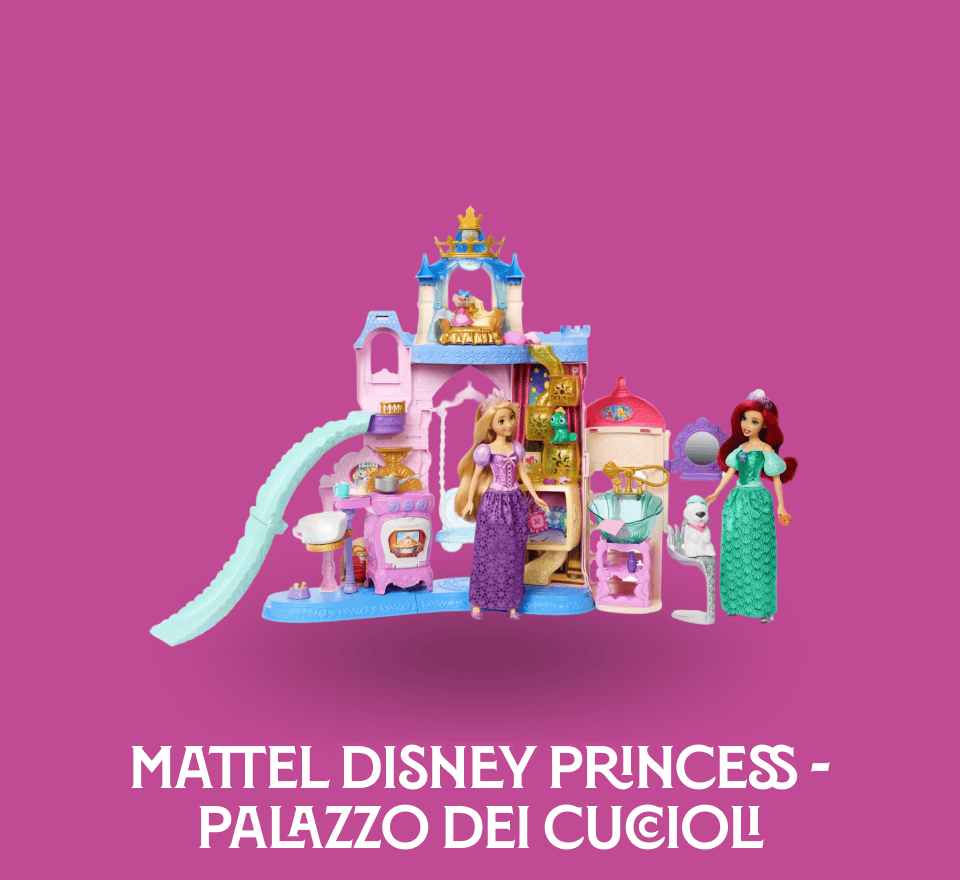 Mattel Disney Princess - palazzo dei cuccioli