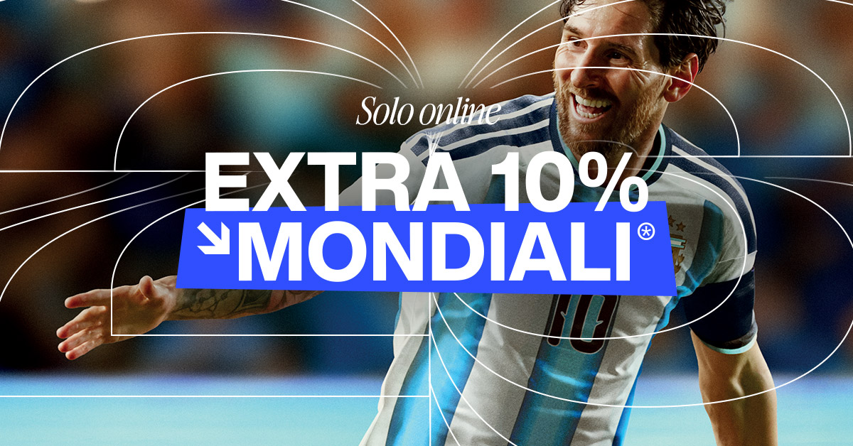 Extra 10% calcio