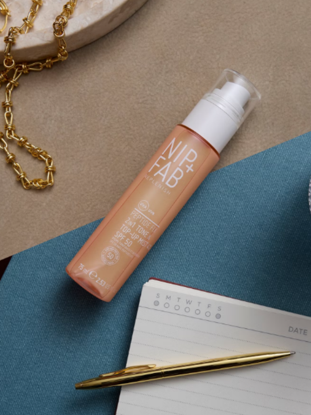 NIP+FAB Peptide Fix 2-in-1 Tone & Top Up SPF50 Mist 4% 75ml