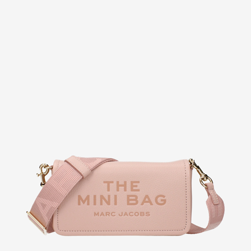 Marc Jacobs Crossbody Bags Women Leather Pink/Nude Pink