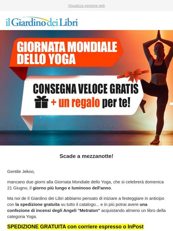 (Giornata dello Yoga) Per te oggi Consegna Veloce Gratis + 1 Omaggio ⚡⏰