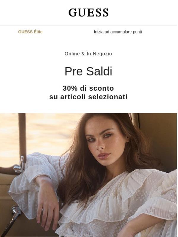 Comunicazione importante: lo sconto è del 30%