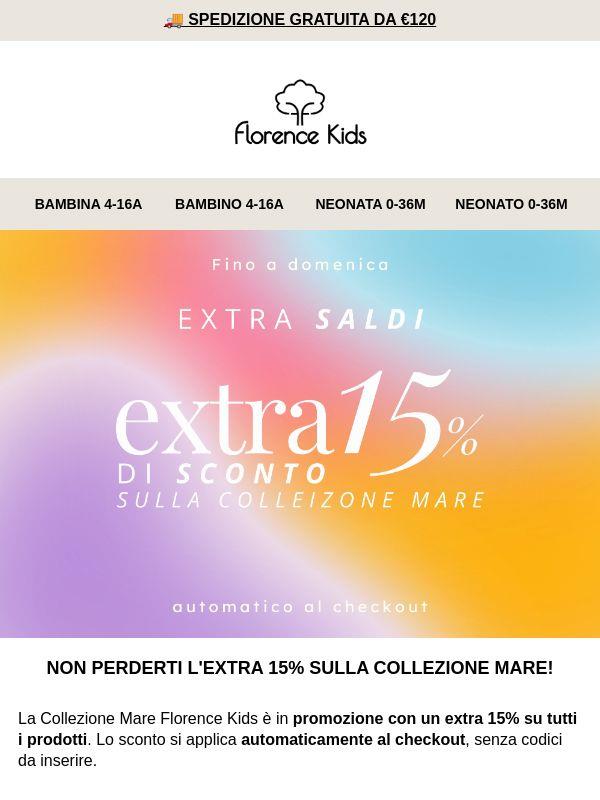 ⚓ COLLEZIONE MARE: EXTRA 15% PER UN WEEKEND