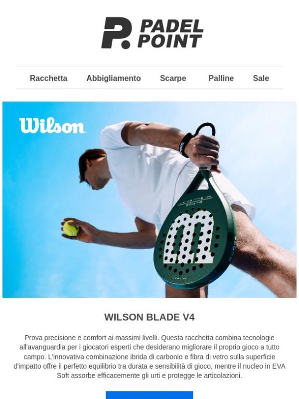 Ti presentiamo: Wilson Blade V4
