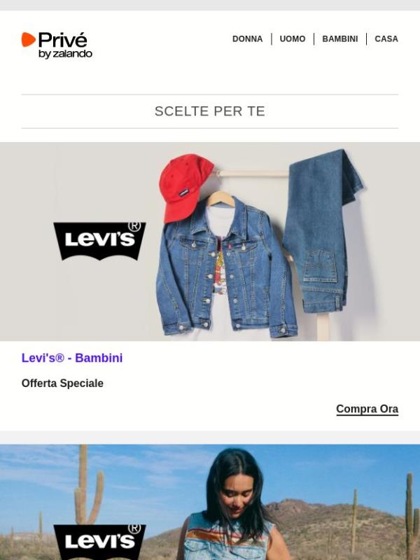Levi's®, Armani Exchange e Converse ⎪ Inizia la caccia alle offerte