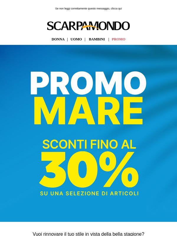 -30% con la Promo Mare 🌊 Scopri la selezione!