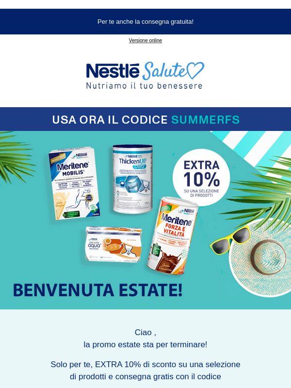 Benvenuta estate! Extra 10% e consegna gratis 🏖️