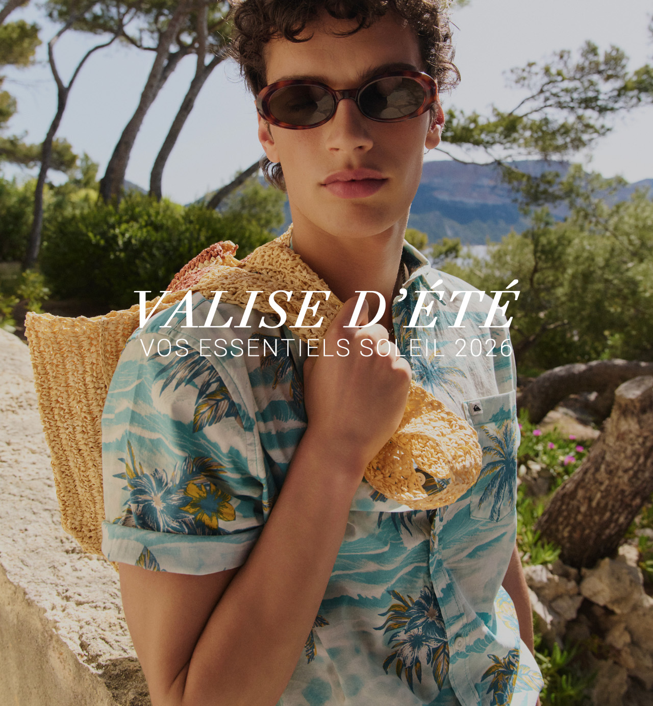 Valise d'&eacute;t&eacute; homme