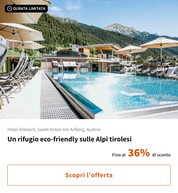 Un rifugio eco-friendly sulle Alpi tirolesi