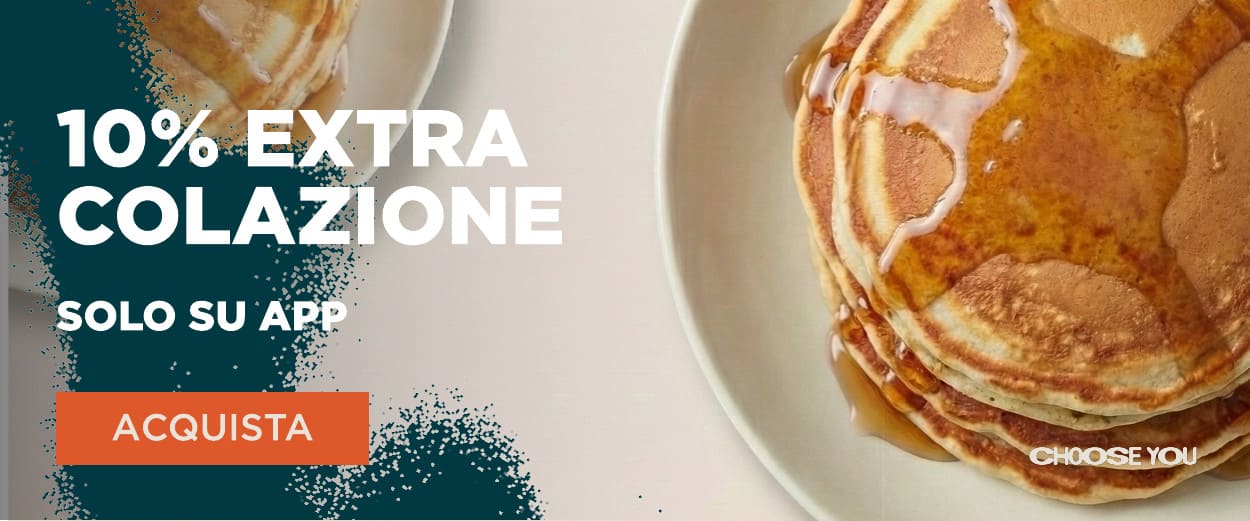10% extra colazione