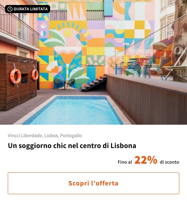 Un soggiorno chic nel centro di Lisbona