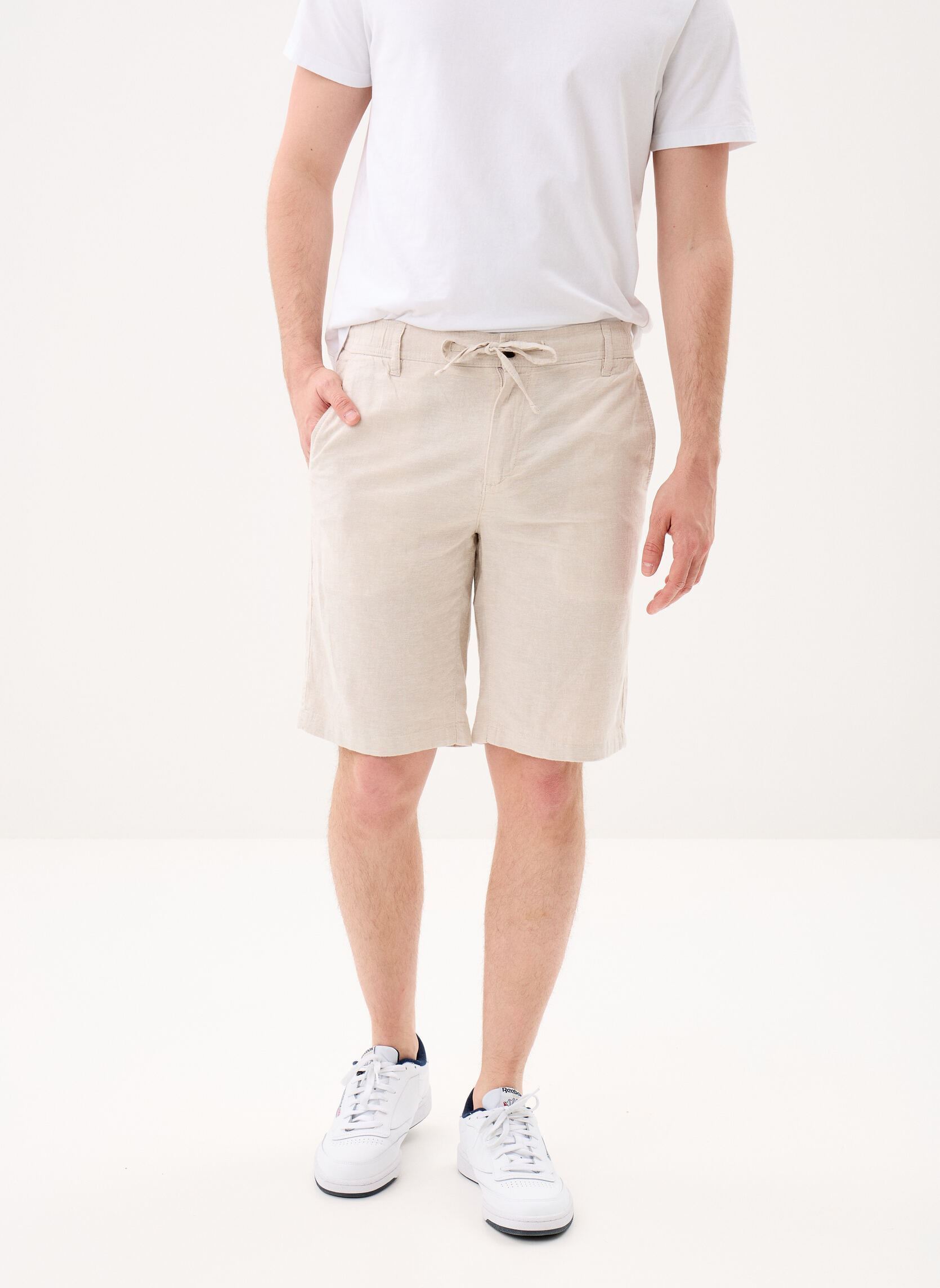 Marvin&Co Bermudas SWAN-LIN bermuda homme beige