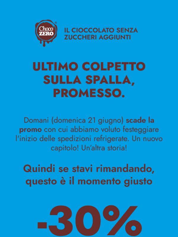 Domani è l'ultimo giorno per approfittare del 30% ☀️