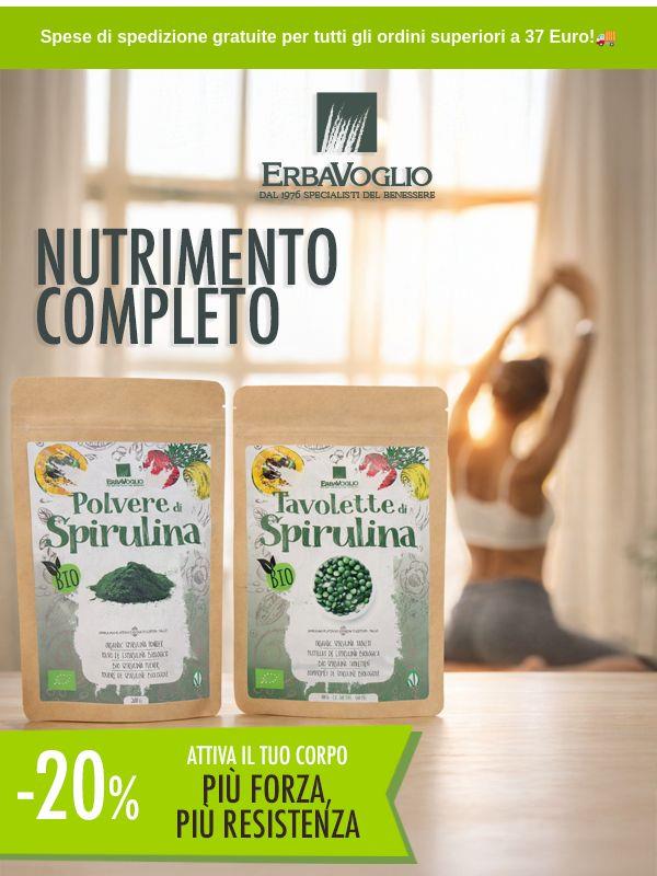 Tavolette e Polvere di Spirulina, i tuoi alleati naturali!