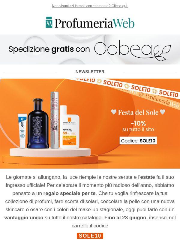 ☀️ Ultimi giorni: -10% su tutto il sito!