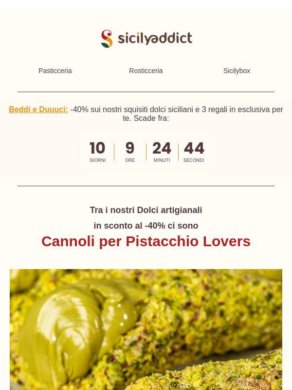 Cannoli al Pistacchio per Jekoo