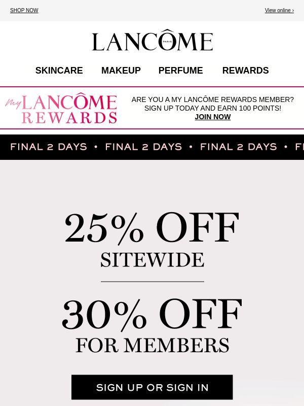 48 Hours Left to Save 25% OFF 💖