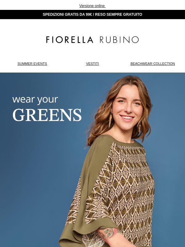 Una tonalità di verde che sta bene con tutto