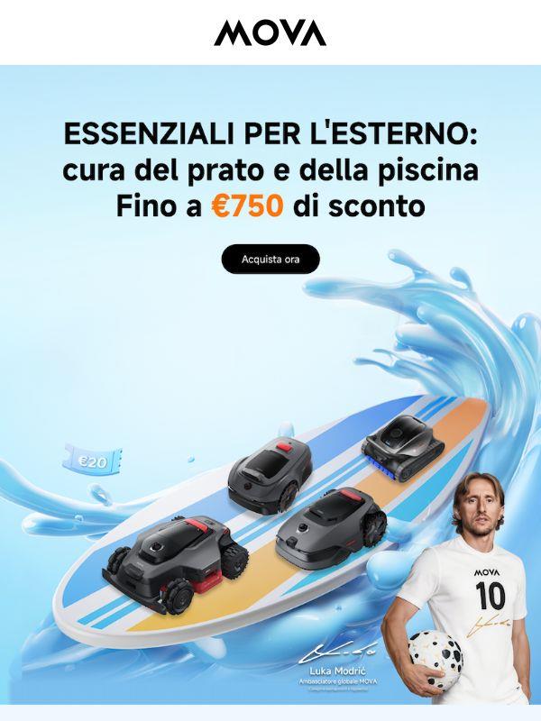 🌿 ESSENZIALI PER L'ESTERNO: cura del prato e della piscina