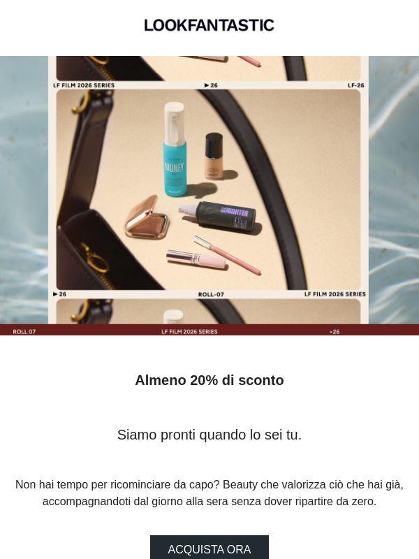 Siamo pronti quando lo sei tu | Almeno -20%