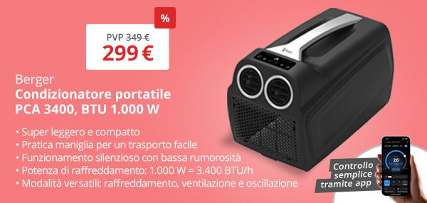 Condizionatore portatile Berger PCA 3400