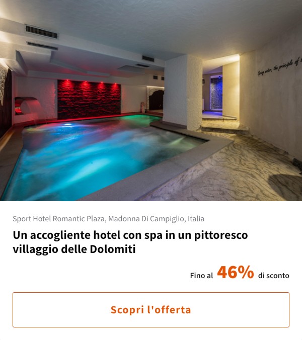 Un accogliente hotel con spa in un pittoresco villaggio delle Dolomiti