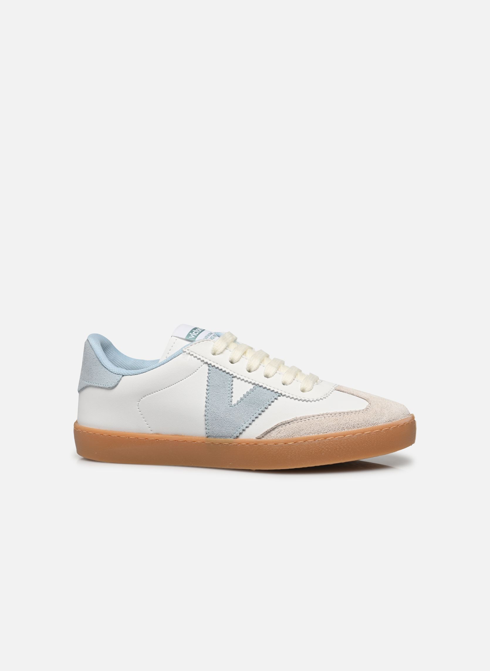 Victoria Sneakers Berlín Ciclista Efecto Piel & Serraje dames wit