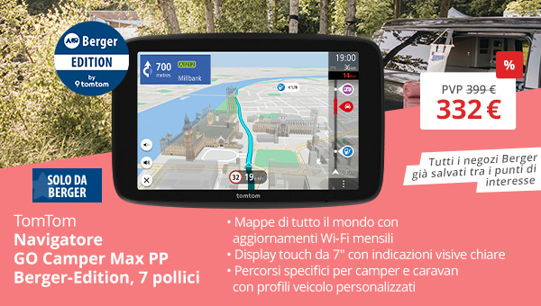 Navigatore TomTom GO Camper Max