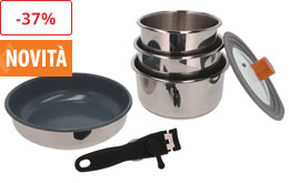 Set pentole BlueOak in acciaio inox