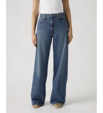 Jeans Lightweight A Gamba Larga blu scuro