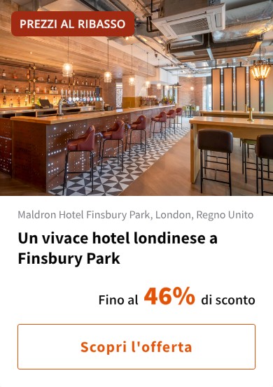 Un vivace hotel londinese a Finsbury Park