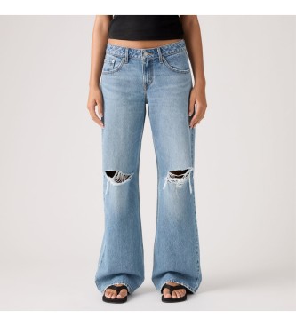 Jeans Low Loose blu