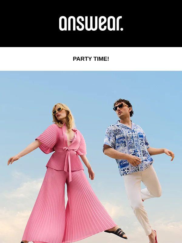 PARTY TIME 🎊 FINO AL -50%