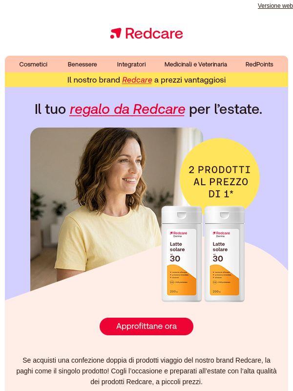 In viaggio con le offerte Redcare: per te il 2x1! 😎