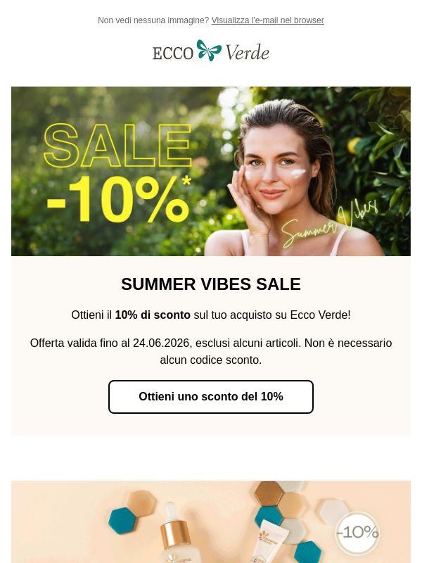 😍🌿 -10% SUMMER VIBES SALE
