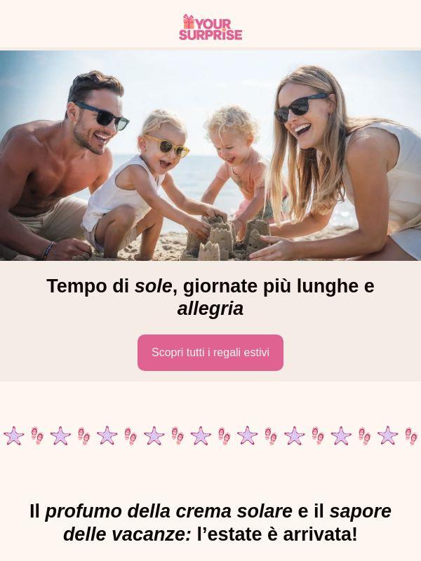 Occhiali da sole indossati e via: ciao estate! 👋